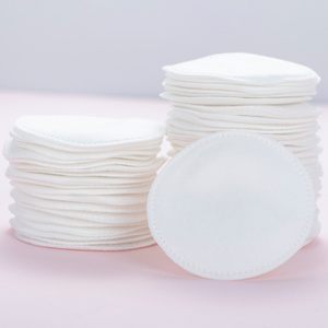 Non-woven makeup remover pad natural ingredients friendly beauty tools disposable round cotton pads