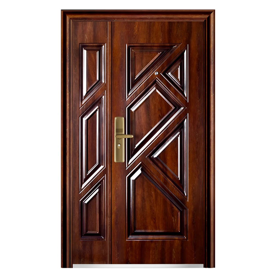 Material Cheap external steel security door security steel church door security inswing steel doors