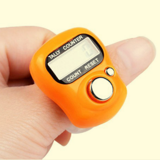 High quality 5 Digit LED Electronic Digital finger counter Ring style hand tally counter finger counter for Mini