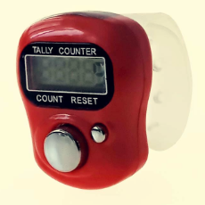 High quality 5 Digit LED Electronic Digital finger counter Ring style hand tally counter finger counter for Mini