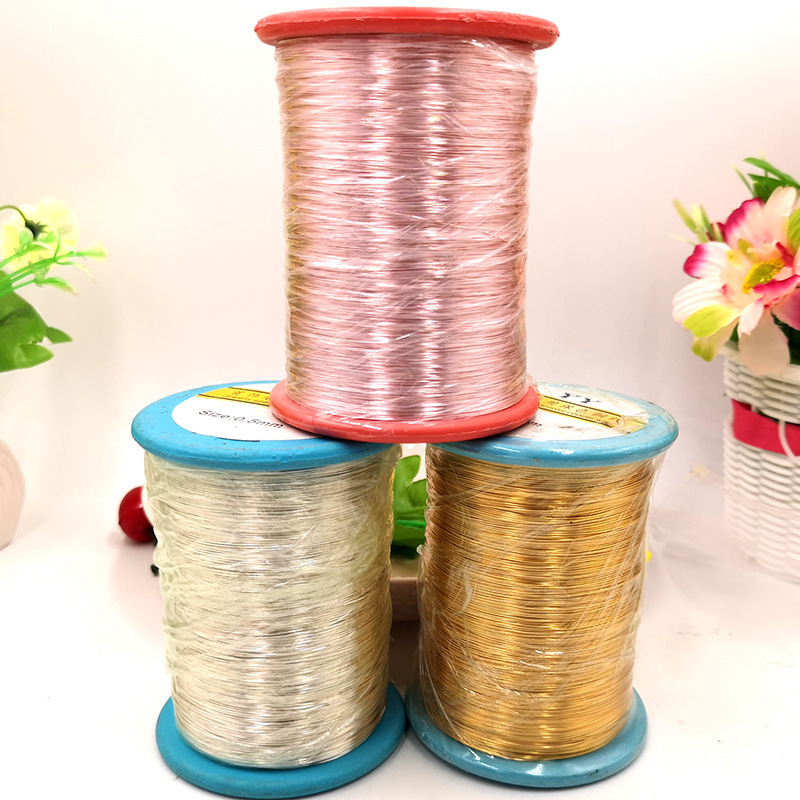 Silver Gold Gem Metal Wrap  20 Gauge Jewelry Craft Tarnish Resistant Copper Beading Wire for Jewelry Making