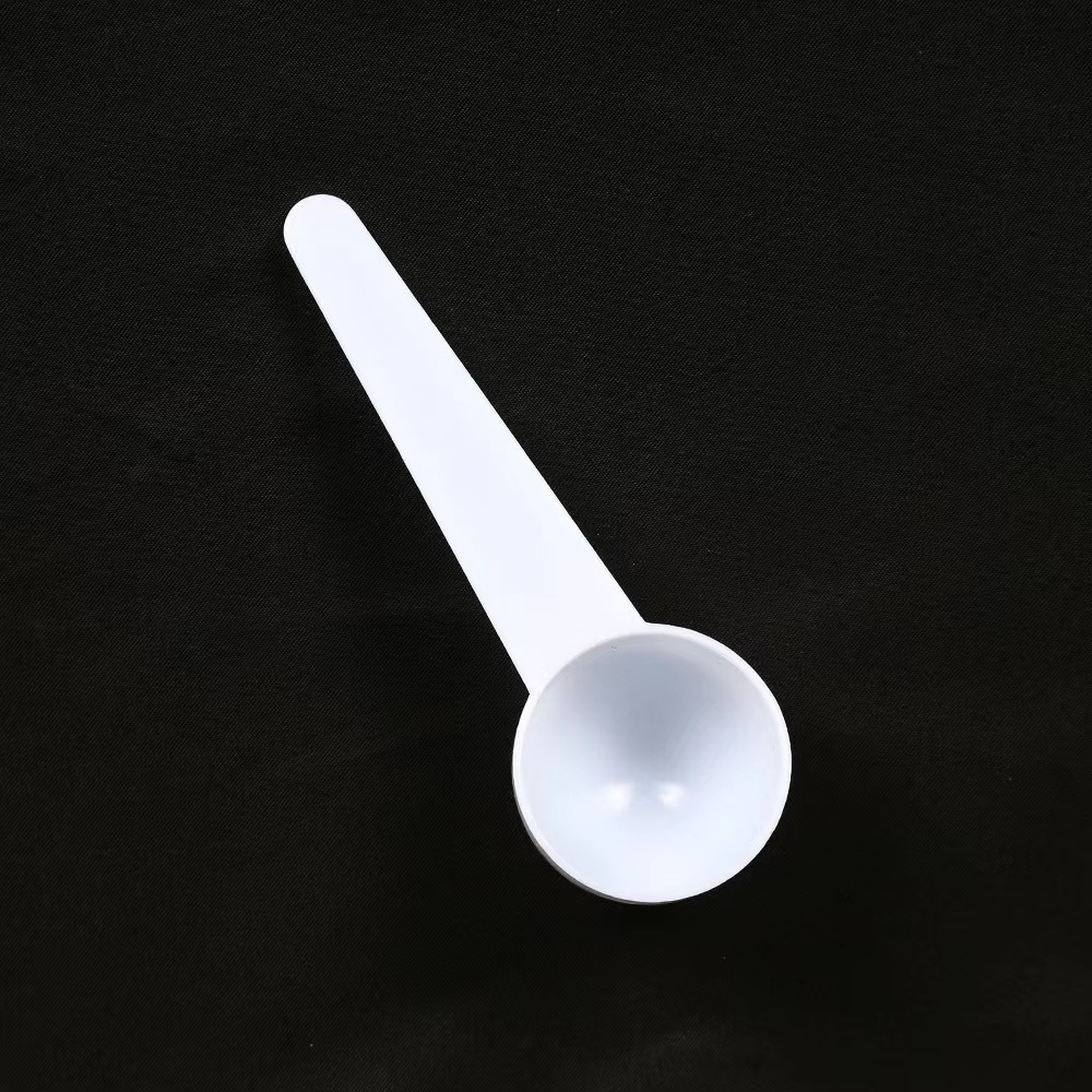 Plastic Measuring Spoon Scoop 0.25ml 0.25g 1g 2g 3g 5g 10g 15g White Carton Packing Party American Style Sustainable Tea Spoon