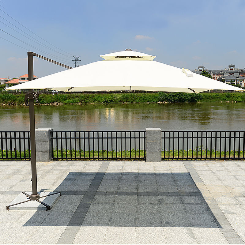 8.2ft Outdoor Commercial Patio Umbrella Shade Umbrella For Outdoor