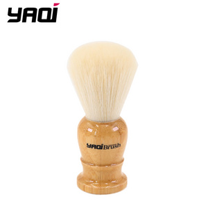 YAQI 22MM Wholesale synthetic hair men beard Bamboo Handle shaving brush