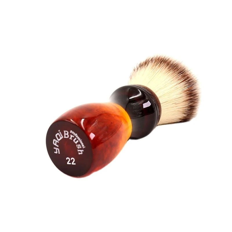 YAQI 22MM brush synthetic hair shaving brush for men wet custom logo brush