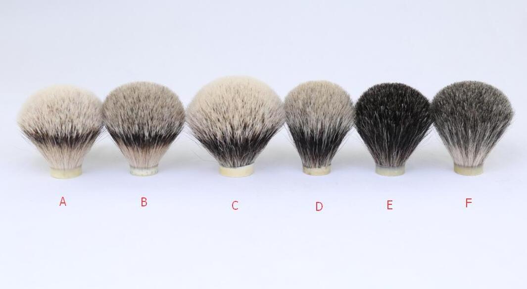 YAQI wholesale  mountain badger hair shaving brush knot for men wet