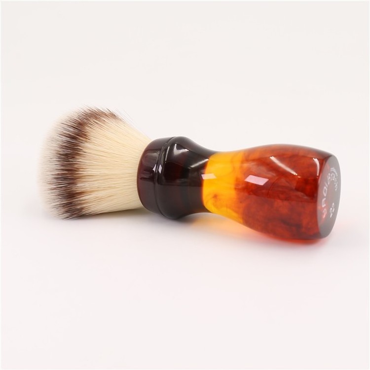 YAQI 22MM brush synthetic hair shaving brush for men wet custom logo brush