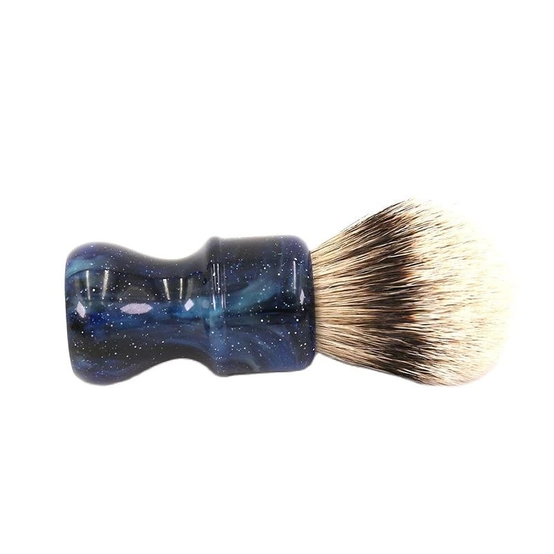 24MM Yaqi Mysterious Space Color Handle Silvertip Badger Hair Knot Men Shaving Brushes