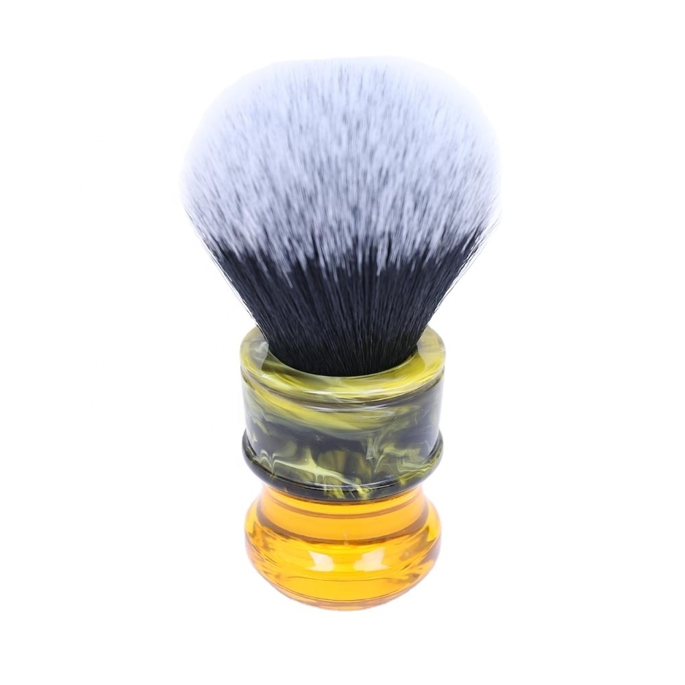 YAQI 24mm sagrada familia synthetic fibre resin handle men shaving brush