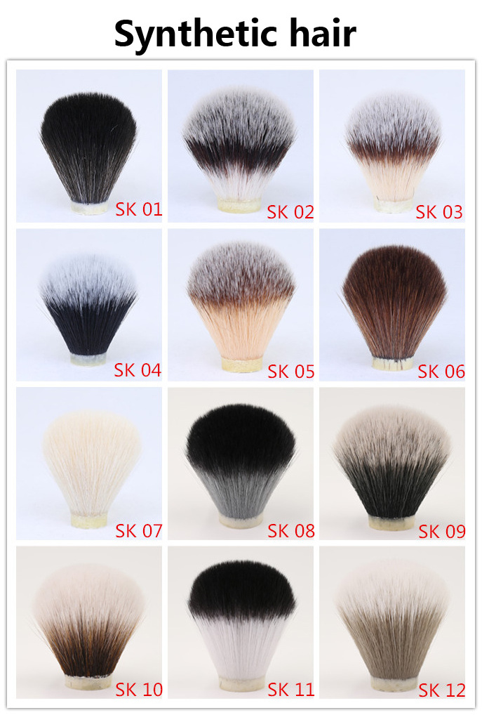 YAQI 22MM Wholesale synthetic hair men beard Bamboo Handle shaving brush