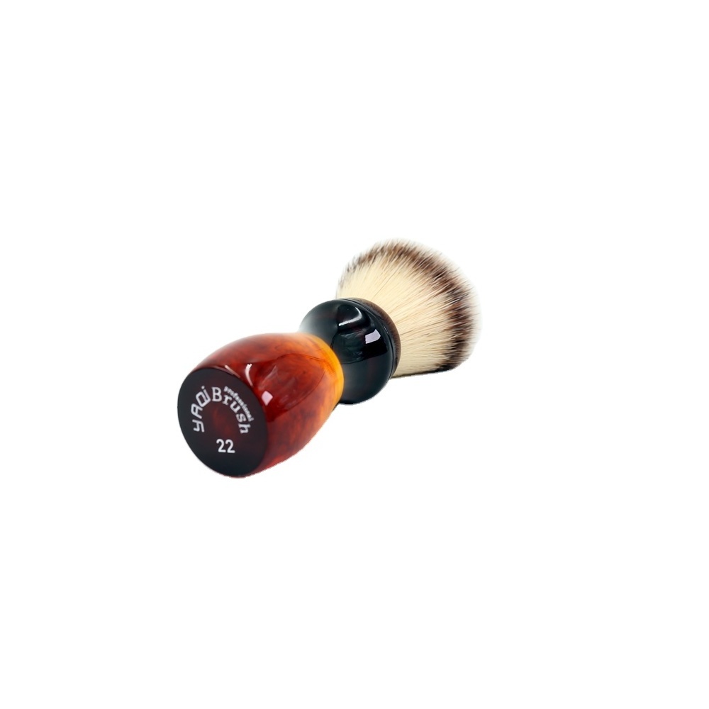 RTS  Yaqi 22mm Cola Synthetic Hair Shaving Brush for men