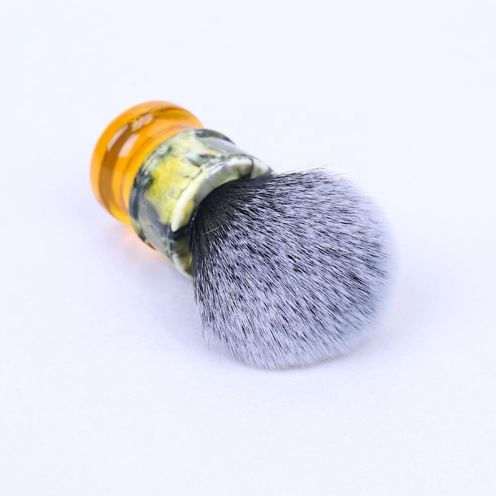 YAQI 24mm sagrada familia synthetic fibre resin handle men shaving brush