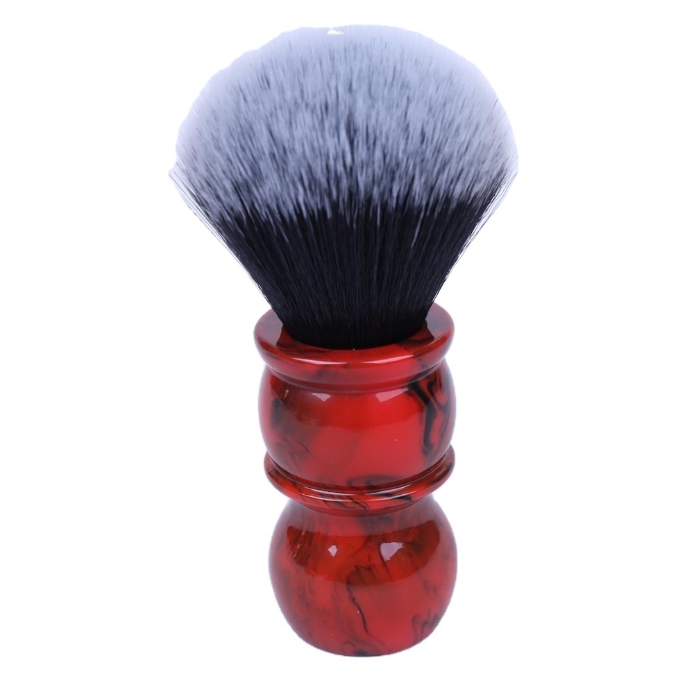 YAQI 26MM Red Marble Shaving Brush Tuxedo Brush Shave For Man