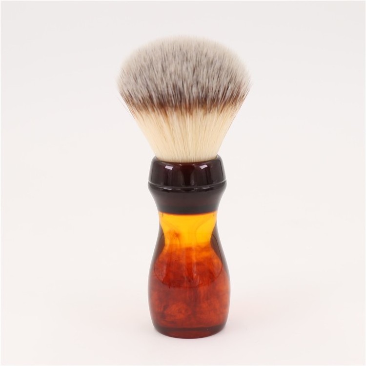 YAQI 22MM brush synthetic hair shaving brush for men wet custom logo brush