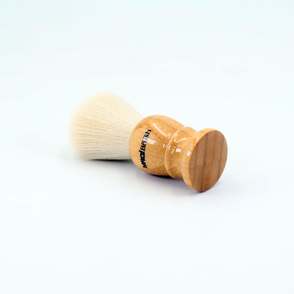 YAQI 22MM Wholesale synthetic hair men beard Bamboo Handle shaving brush