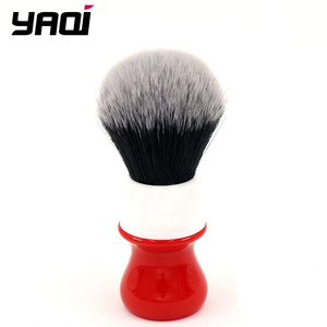 YAQI 26mm Rough Complex White Shaving Brush With Tuxedo Knot for men