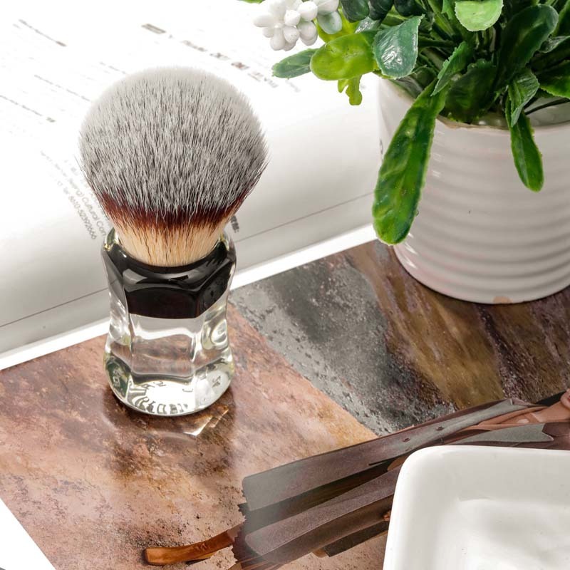 YAQI  Hand Crafted Shaving Brush for Men for Razor Safety Straight Classic Safety Razor Custom