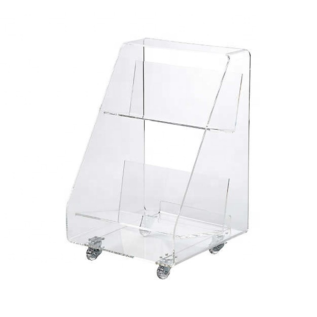 2021 modern home furniture mini acrylic bookcase book shelves