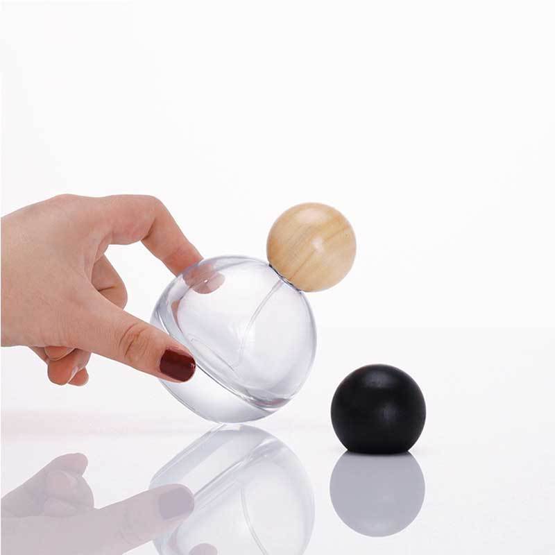 Spot New Round Ball Glass Perfume Bottle 30ml 50ml Multi-capacity for Sale