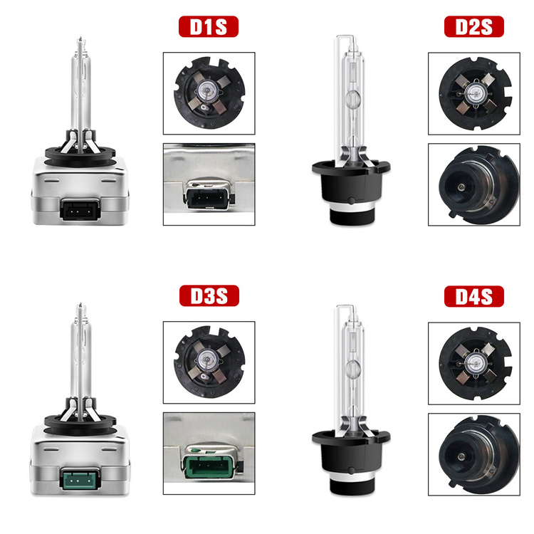 auto lighting systems xenon hid headlight bulb D1S D2S D3S D4S xenon lights d1s xenon bulb 6000k headlamp spot light