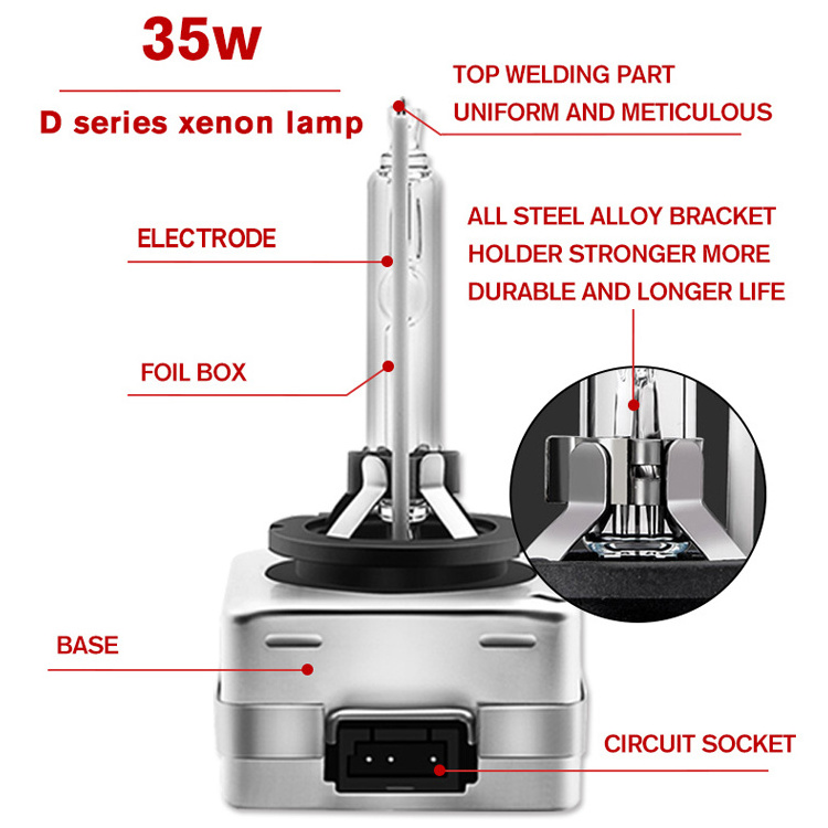 auto lighting systems xenon hid headlight bulb D1S D2S D3S D4S xenon lights d1s xenon bulb 6000k headlamp spot light