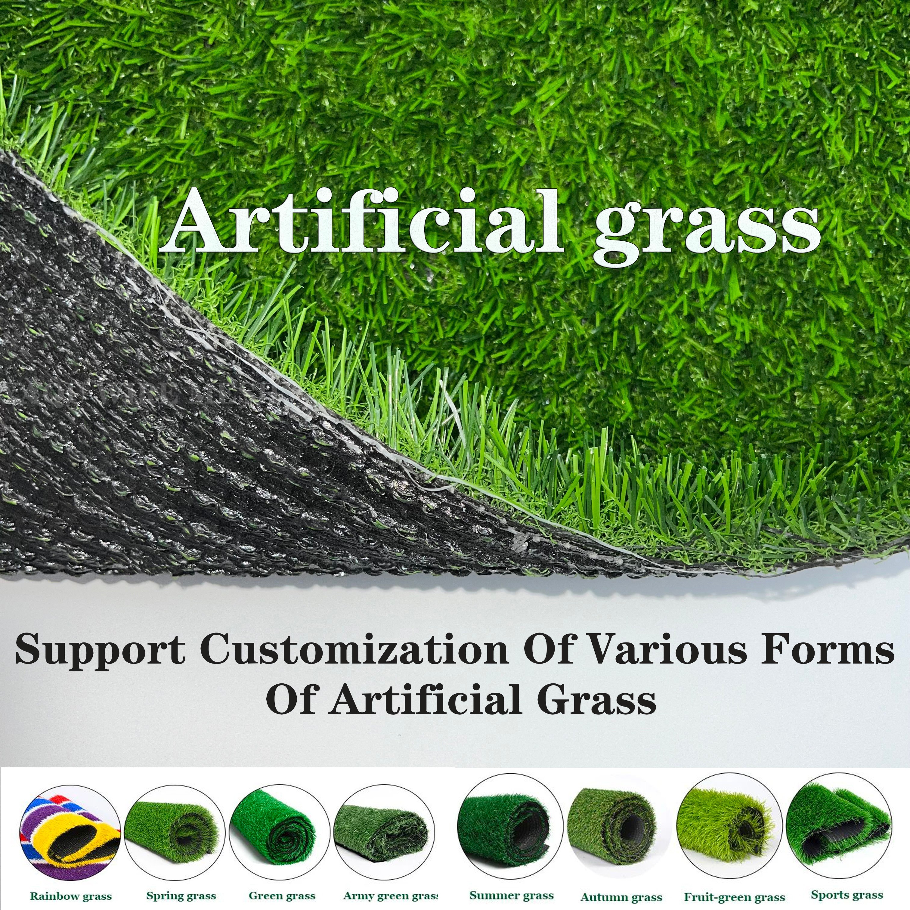 Environmentally friendly straight silk artificial grass 8-10 years of service life Indoor outdoor playground Kindergarten