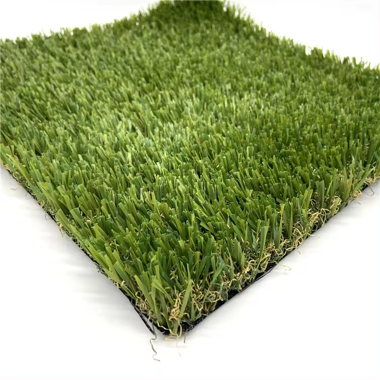 Wholesale Artificial Grass with Four Color Yarn for Landscape and Garden Artificial Turf Synthetic Grass sintetico futbol