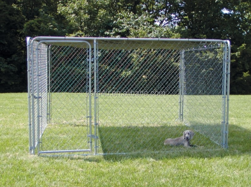 Hot Sell Wire Kennel Dog Kennel Pet Playpen Chain Link Exercise Pen DIY Chain Link Box Dog