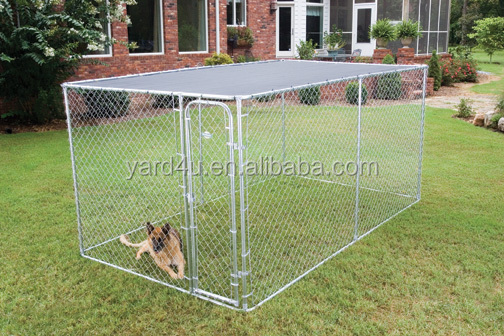 Hot Sell Wire Kennel Dog Kennel Pet Playpen Chain Link Exercise Pen DIY Chain Link Box Dog