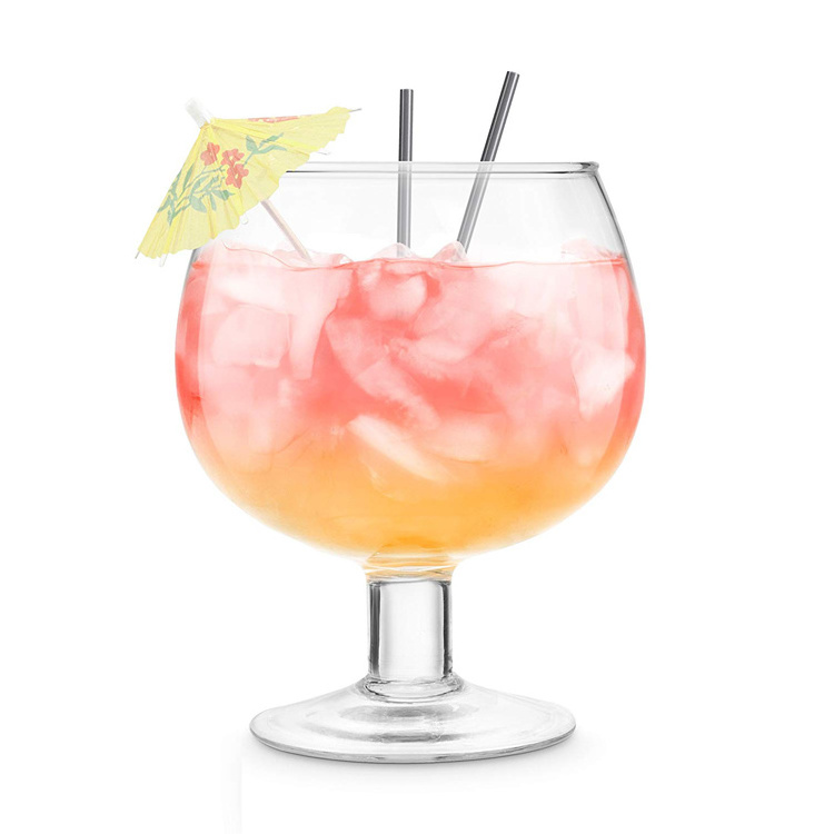 46oz fish bowl cocktail wine glass slush bowl for party