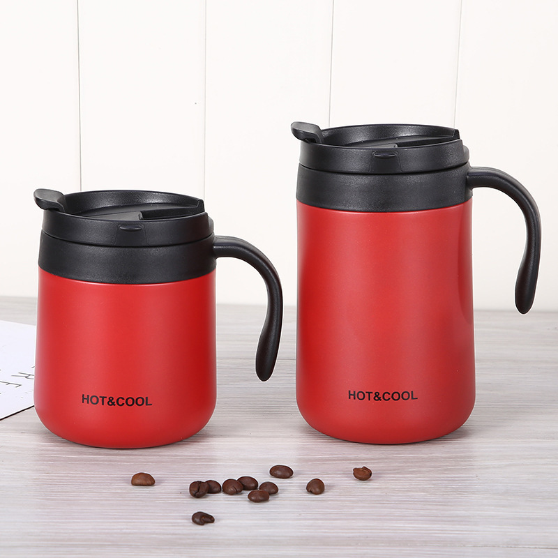 Wholesale office coffee pot Stainless steel thermos cup teapot 304 portable stretch simple brewing hand pot