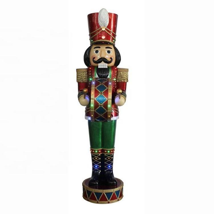 High Quality Outdoor Christmas Decorations 6FT/1.8m Christmas Nutcracker Large Soldier