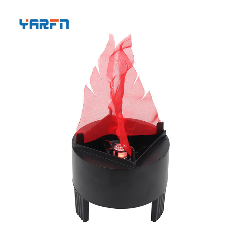 3d Led Campfire Table Lamp Fire Artificial Flickering Flame Effect Light For Bar Stage Halloween Christmas Party Decoration