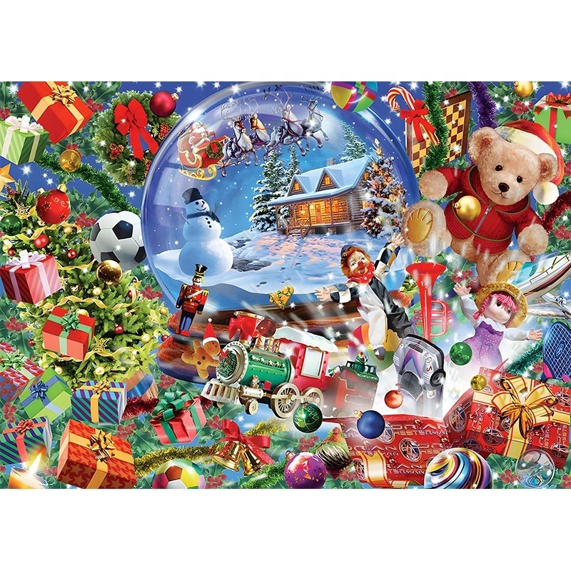 Custom Sublimation DIY Jigsaw Puzzles Wooden Games Children Educational Toys Wood 3D Jigsaw Puzzle