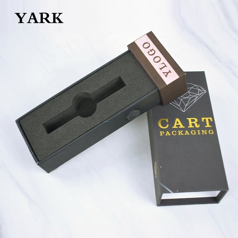 Ceramic Cart Child Proof Drawer Box Packaging 1ml Cartridge Box Packaging