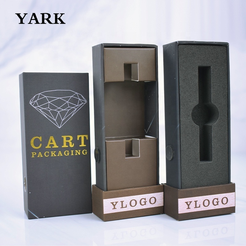 Ceramic Cart Child Proof Drawer Box Packaging 1ml Cartridge Box Packaging