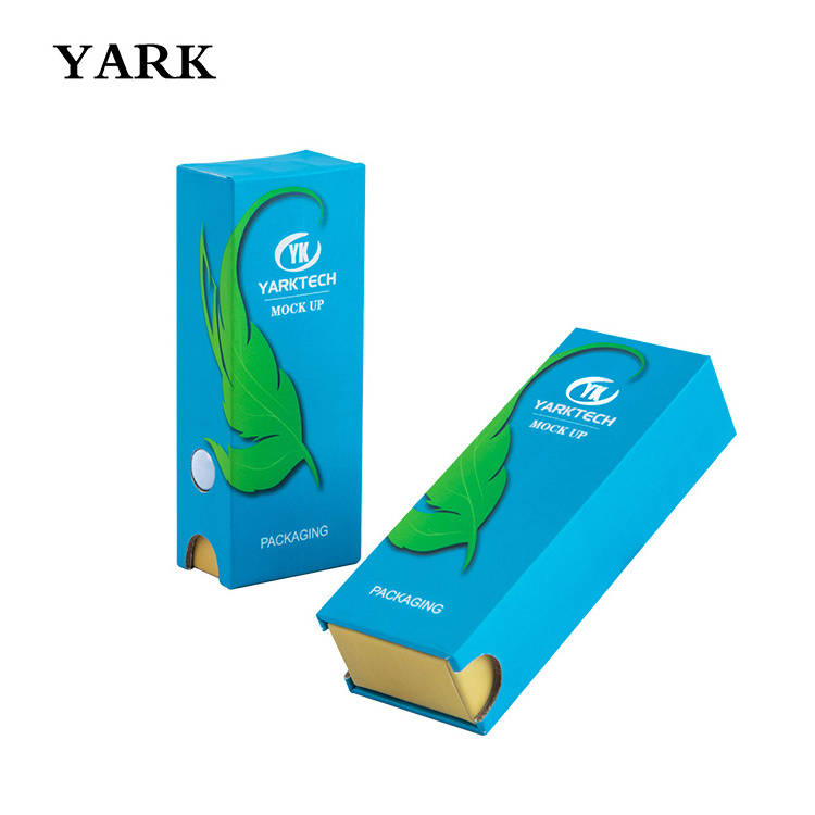 Custom 1g 1000mg Slide Box Child Resistance Cartridge Packaging Box Empty Cartridge Slide Box With EVA Insert