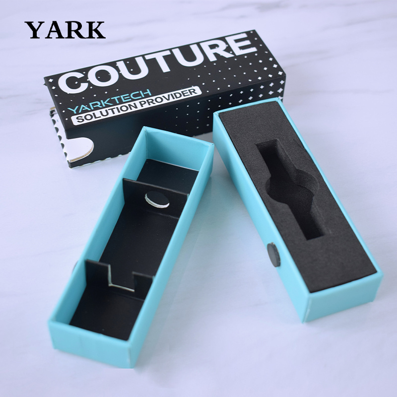 Customized Logo 0.5ml Cartridge Packaging Box With Eva Insert Child Resistant Empty 1ml Cartridge Slide Box