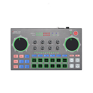 YSC01 usb mixer musical professional soundcard audio interface studio recording Sound Cards For live stream broadcast Mobile PC