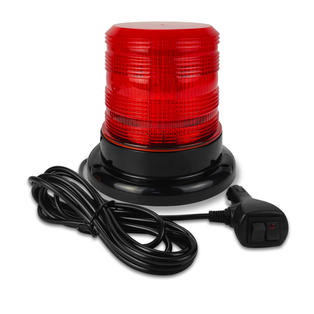 Car Strobe Light Emergency Rotating Traffic Indication Car Flash Beacon Light LED Orange Blue Red Flash Car Warning Light