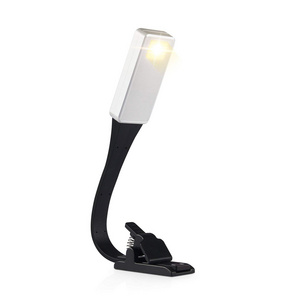 USB Rechargeable Book Light Flexible Clip Led Reading Light For Bookmark,Kindle