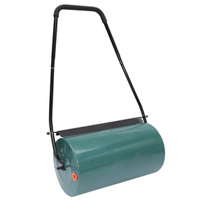 48L Manual Steel Garden Turf Roller Heavy Yard Ground Sod  Grass Lawn Roller Water or Sand Filled