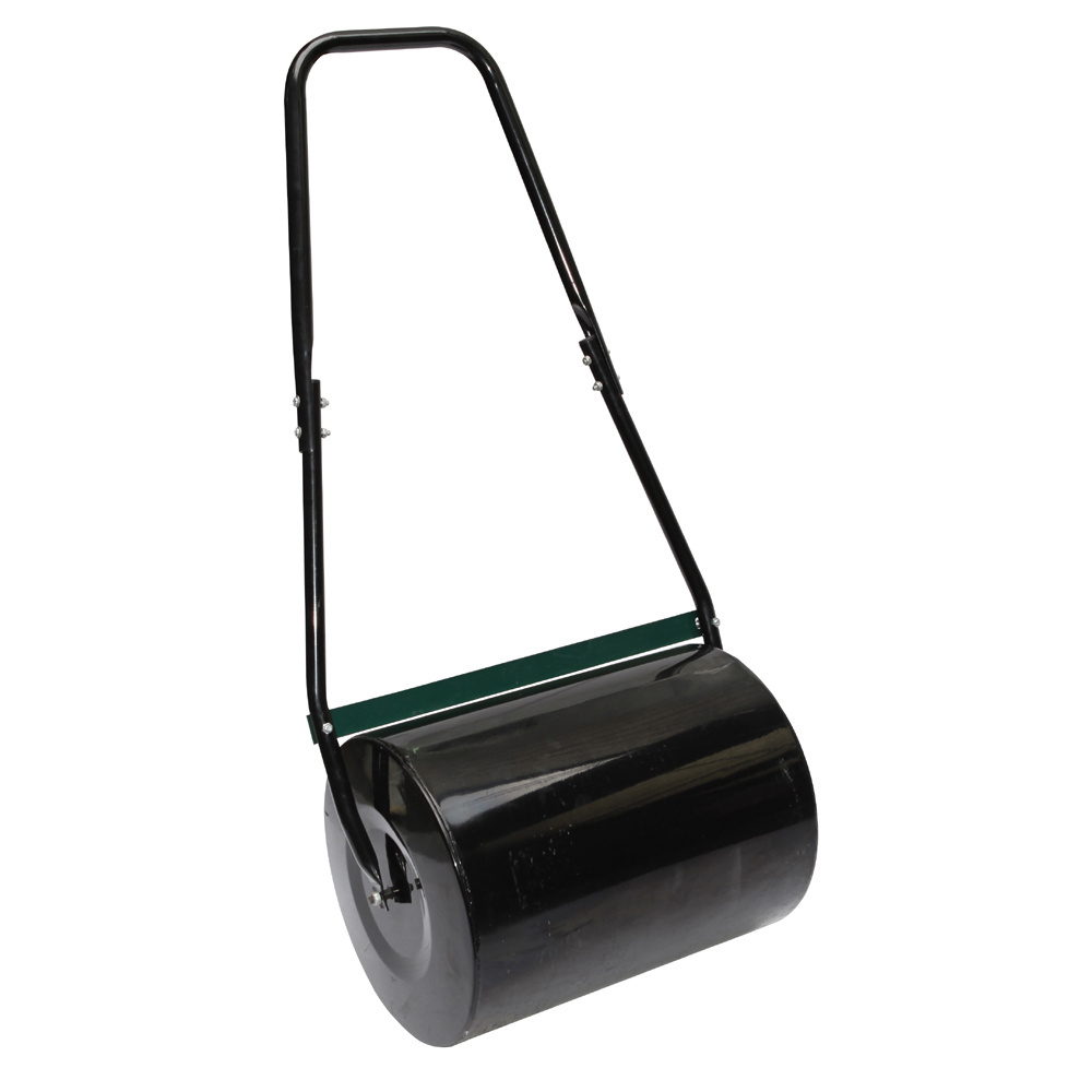 48L Manual Steel Heavy Yard Ground Sod  Grass Lawn Roller Water or Sand Filled Garden Turf Roller