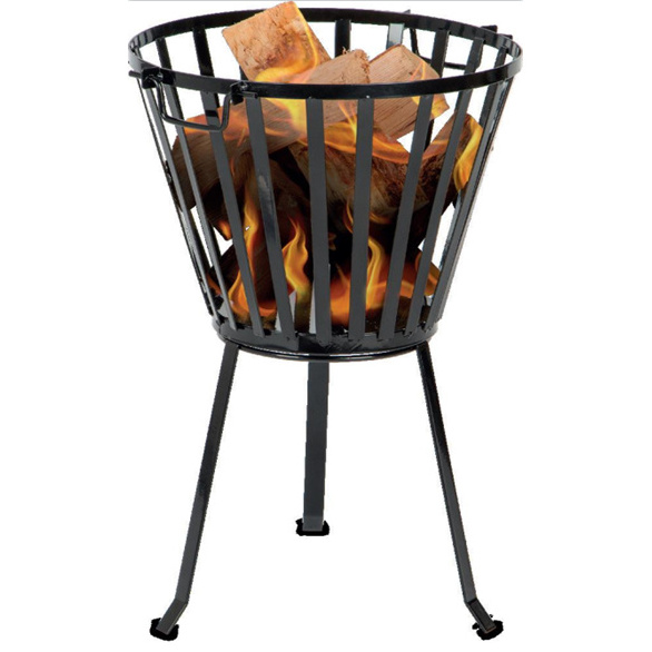 Simple and practical Outdoor Fireplace heating log holder Barbecue stove Fire basket Firewood rack