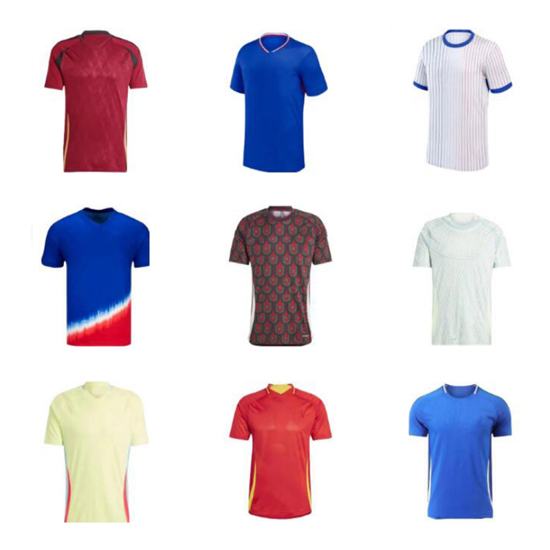 2024 2025 soccer jersey football kit SOCCER UNIFORM club country soccer jersey Mbappe team football shirts Men + Kids Sets