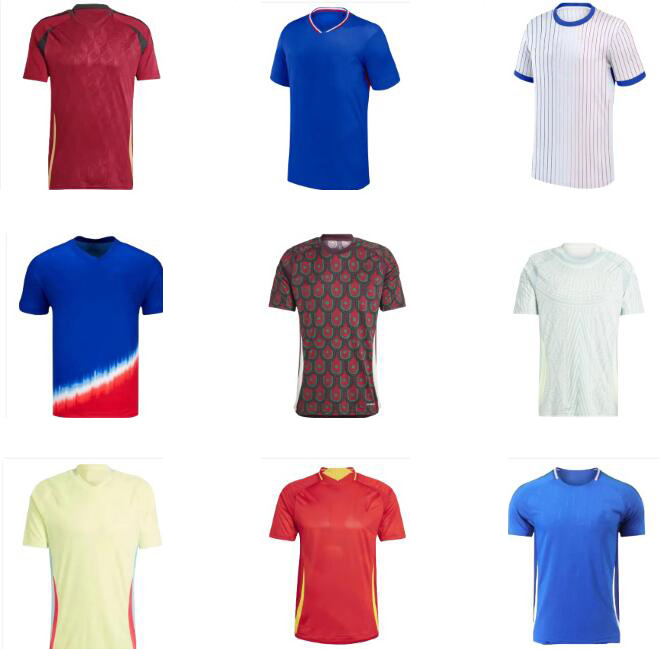 Wholesale 24-25 New Season Top In Stock Customized Top Grade Thailand Quality 2024 2025 Soccer Jersey With Cheap Price