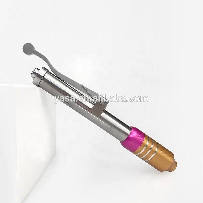 2020 needleless air pressure syringe, hyaluronic acid pen,fillers without needles  lip free suction