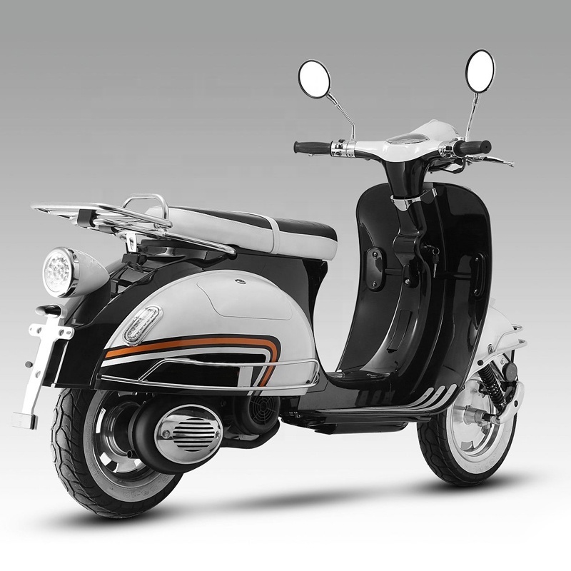 125CC/150CC 4 Stroke Classic Gasoline Scooter With Rack