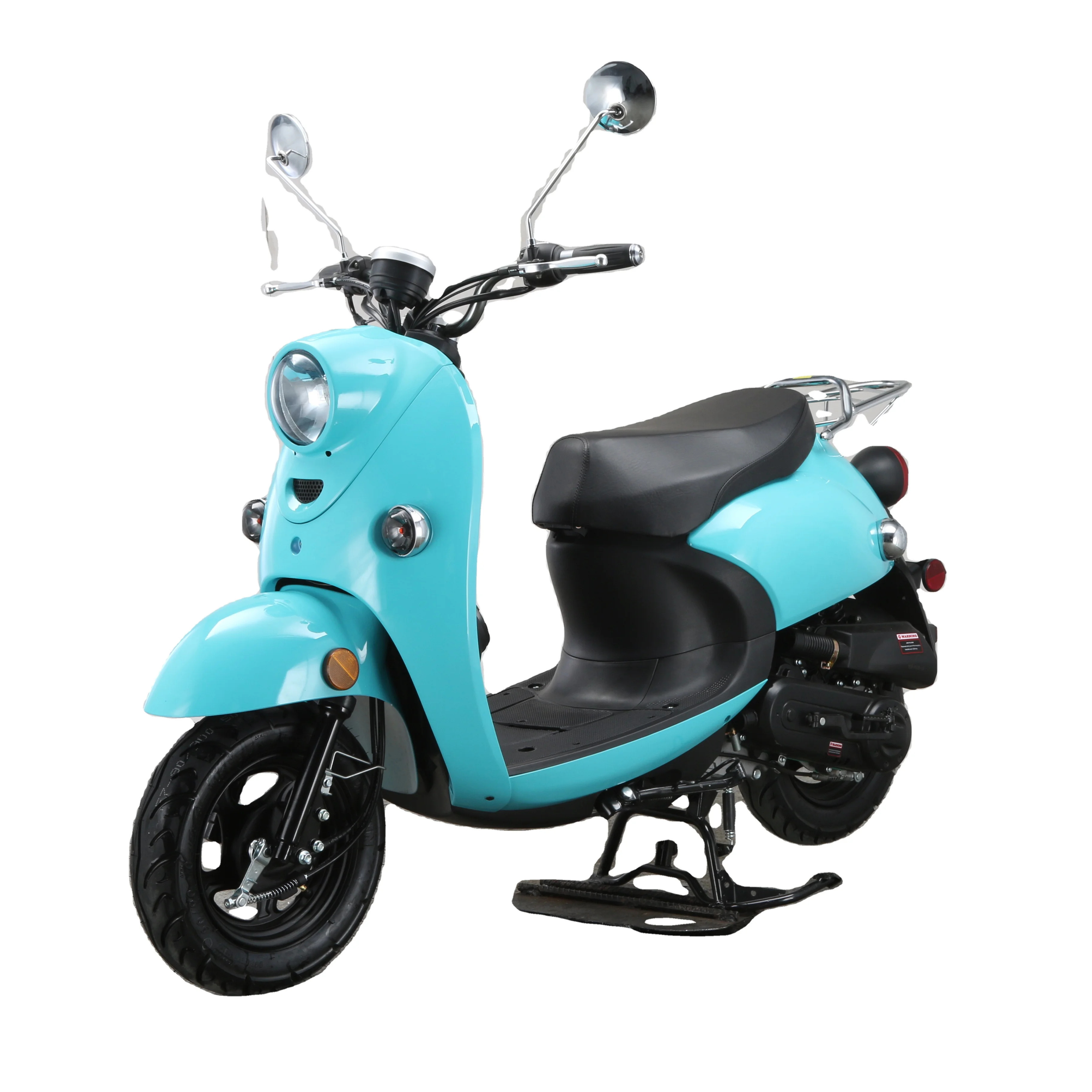 Wholesale 2 Wheels 50CC 80CC Gasoline Scooter Motocicleta Adult New Moped 4 Stroke Gasoline Motorcycle 50cc Scooter