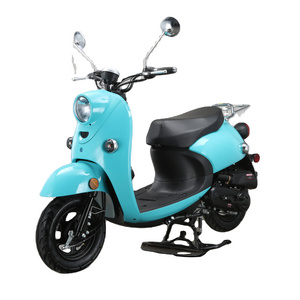 Wholesale 2 Wheels 50CC 80CC Gasoline Scooter Motocicleta Adult New Moped 4 Stroke Gasoline Motorcycle 50cc Scooter